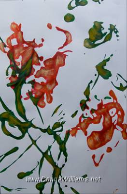 Wild Rose.jpg - Acrylic on paper. Size: 29 cm x 42 cm  Original sold. 