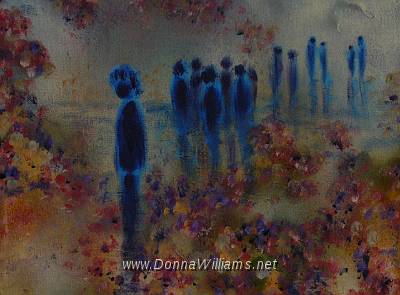 The Outsider.jpg - Acrylic on Stretched Canvas. Size: 30 cm x 40 cm  Original Sold 