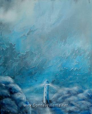 The Search.jpg - Acrylic on stretched canvas. Size: 40 cm x 50 cm  Original not for sale 