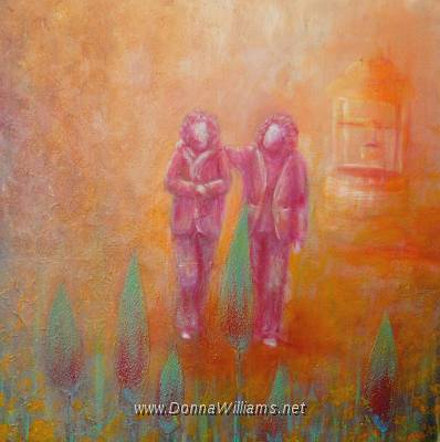 The Wish.jpg - Acrylic on stretched canvas. Size: 60 cm x 60 cm  Original sold 