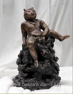 Bliss.jpg - Medium size bronze sculpture.