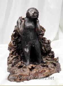 Daring to Dare.jpg - Medium size bronze sculpture.