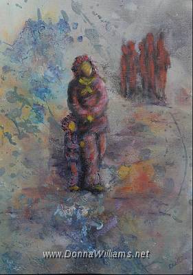 Observers.jpg - Acrylic on paper. Size: 25 cm  x 42 cm.   Contact curator  
