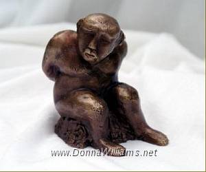 The Prisoner.jpg - Small bronze sculpture.